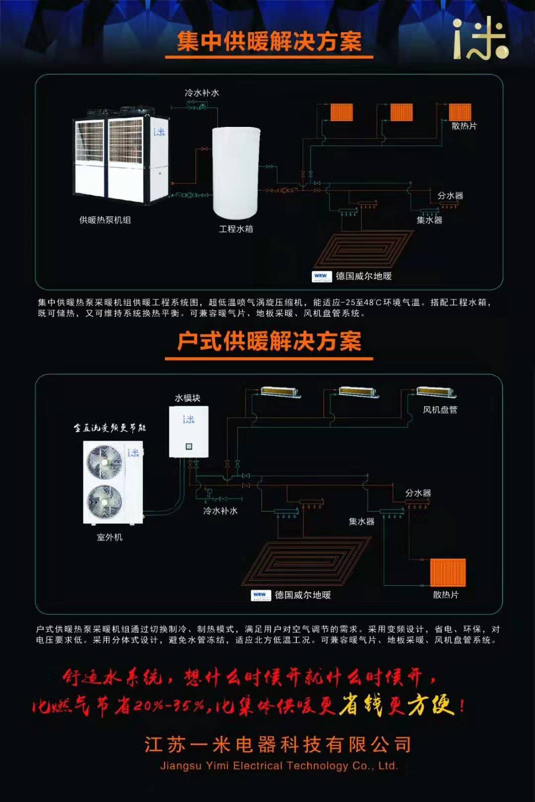 米舒適水空調系統（兩聯供系統）